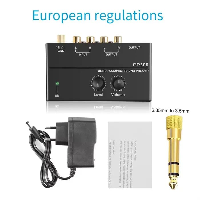 Amplificateur Audio préampli Phono préampli préamplificateur avec contrôle du Volume de niveau entré