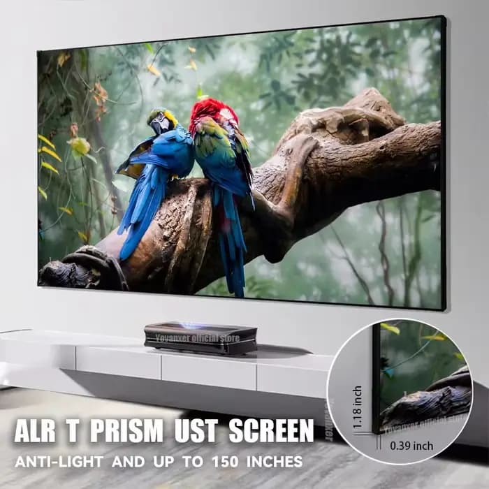 Écran de projecteur ALR CLR à jet Ultra court