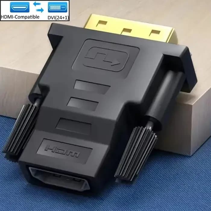 Adaptateur de Conversion DVI 24 + 1 vers HDMI