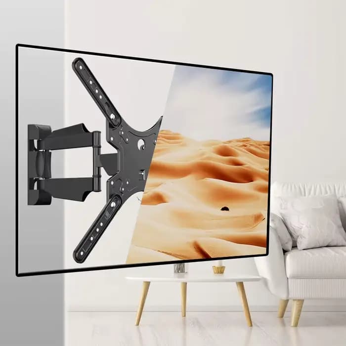 Support mural rétractable pour téléviseurs légers de 32 à 50 pouces