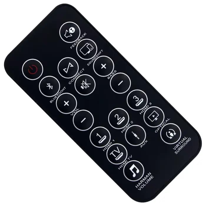 Compatible avec JBL Cinema Soudbar SB450 BAR31BLKAM 93040001600 Remplacement de la télécommande audio