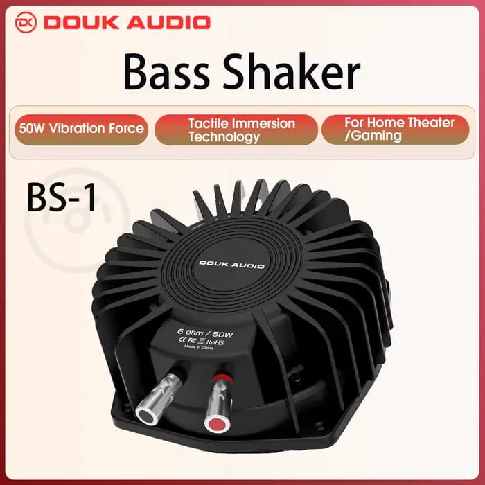 Douk Audio-Agitateur de basses tactile haute puissance, caisson de basses, transducteur pour la mais