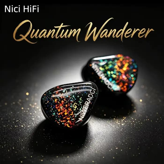 Nici HiFi-42 Quantum Wanderer In-Ear Monitors 1DD+1BC, écouteurs intra-auriculaires hybrides à réduc