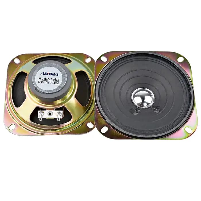 AIYIMA 2 pièces 4 pouces haut-parleurs Audio portables colonne gamme complète haut-parleur sonore de musique 8 Ohm 5 W