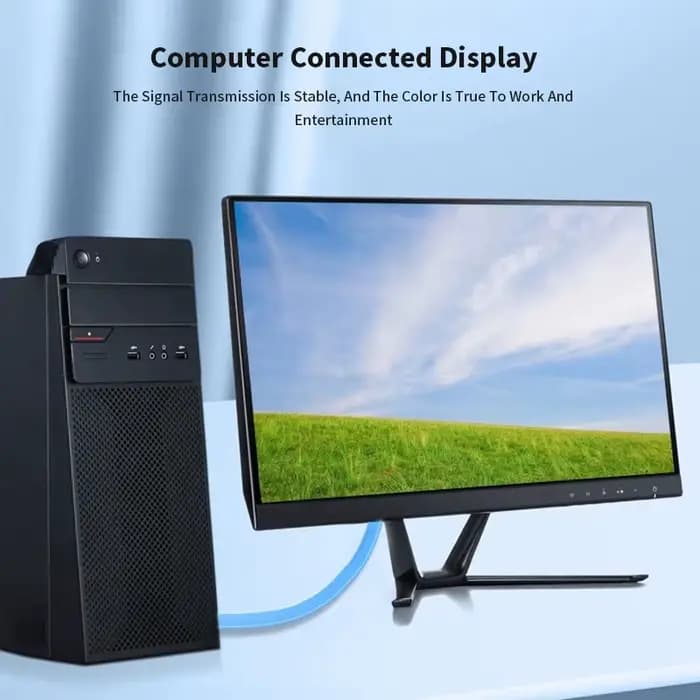 VGA 3 + 6Pin HD câble plat Flexible TV projecteur fil de données vidéo VGA mâle