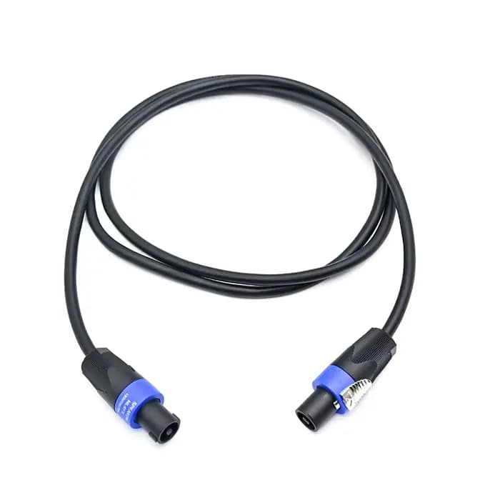 Câble de haut-parleur Audio professionnel NL4FX Speakon