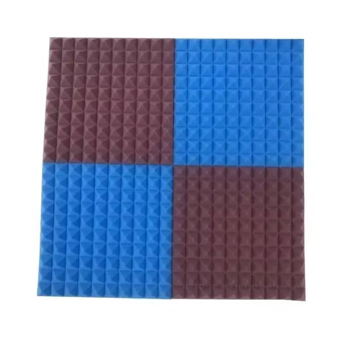 Paquet de 6 50x50x5cm Studio pyramide mousse acoustique insonorisée