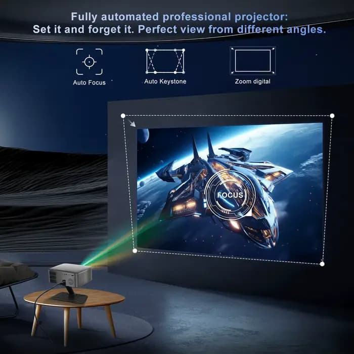 Projecteur intelligent Salange P60Pro Android 14.0