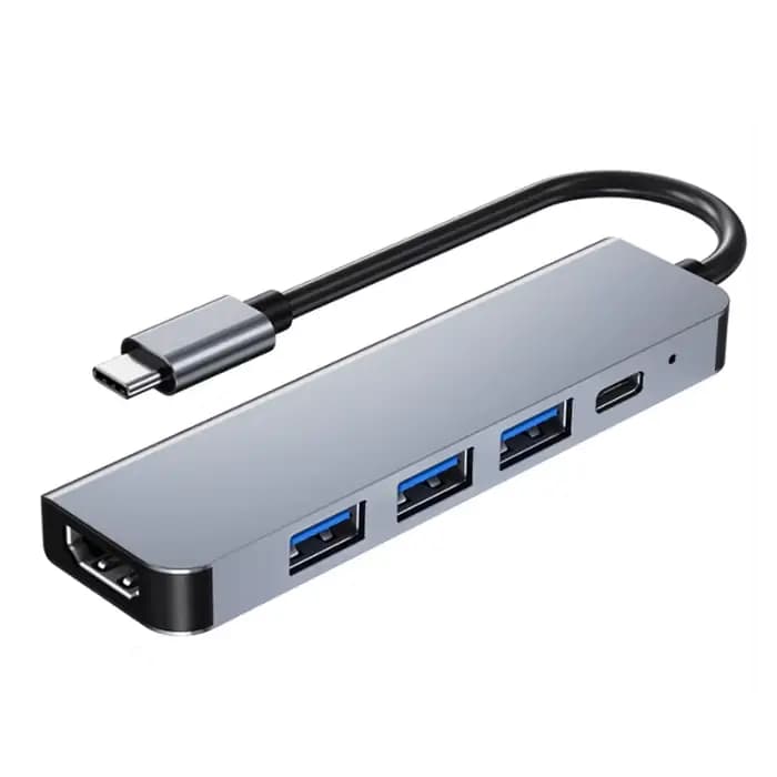 Hub USB C vers HDMI 4K, station de chargement USB 3.0 2.0 Type C PD pour MacBook iPad Pro Samsung De