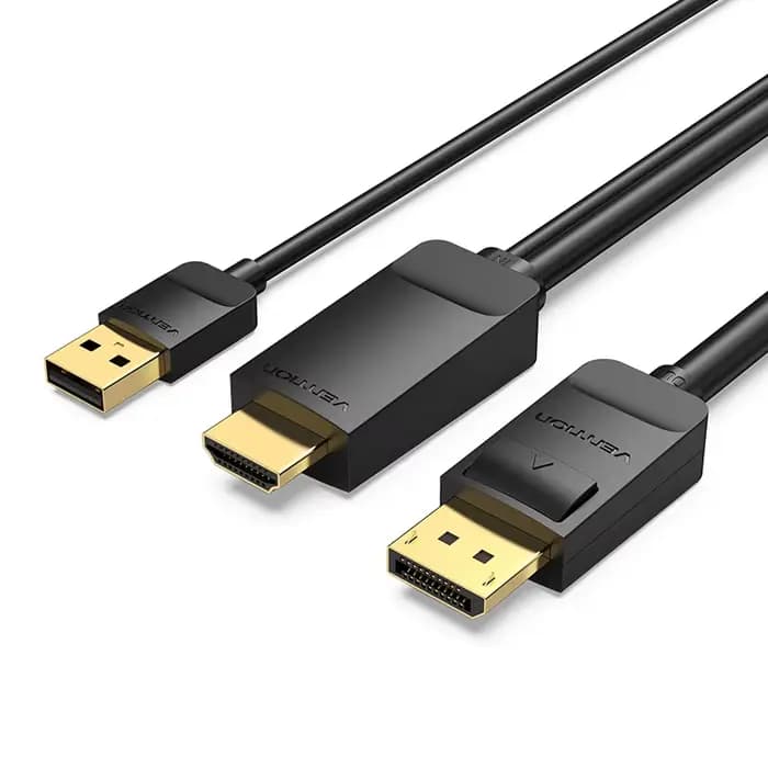 Vention HDMI vers Port d'affichage 4K 60Hz câble HDMI vers DP pour PC portable moniteur HDTV project