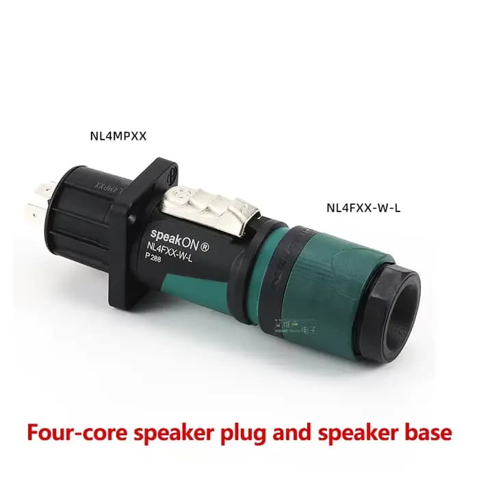 Connecteur de haut-parleur NEUTRIK NL4FX 4 broches