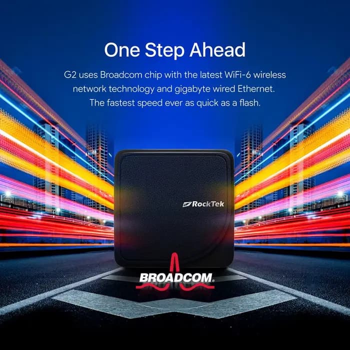 G2 4K Android TV 12 Stream Box avec Netflix
