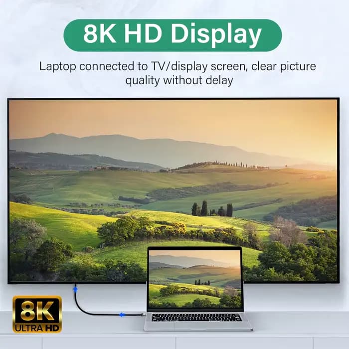 Câble HDMI Ultra haute vitesse pour TV ordinateur portable PS4 PS5 Nintendo Switch 8K 60HZ 4K 120HZ HDR HDCP 5M 7M 1 2 3 5 7 mètres de Long