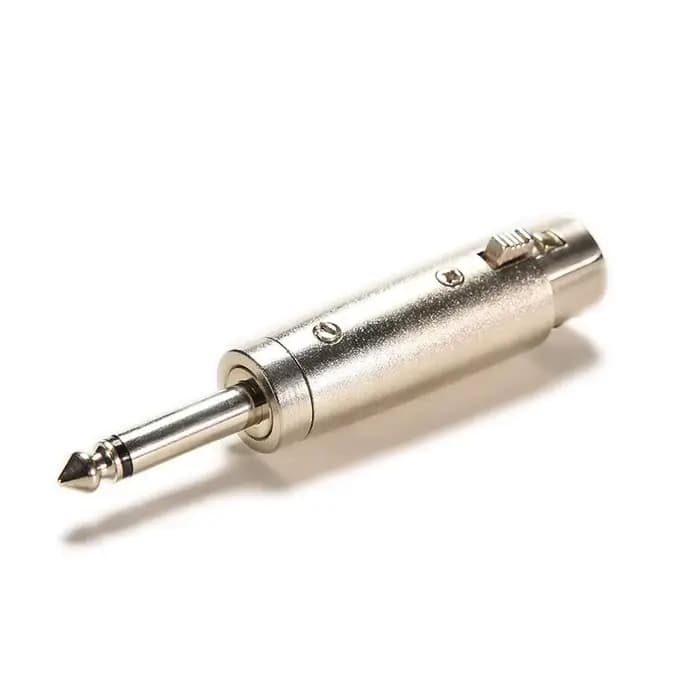 Connecteur adaptateur Jack Audio XLR 3 broches vers prise TS/TRS 1/4