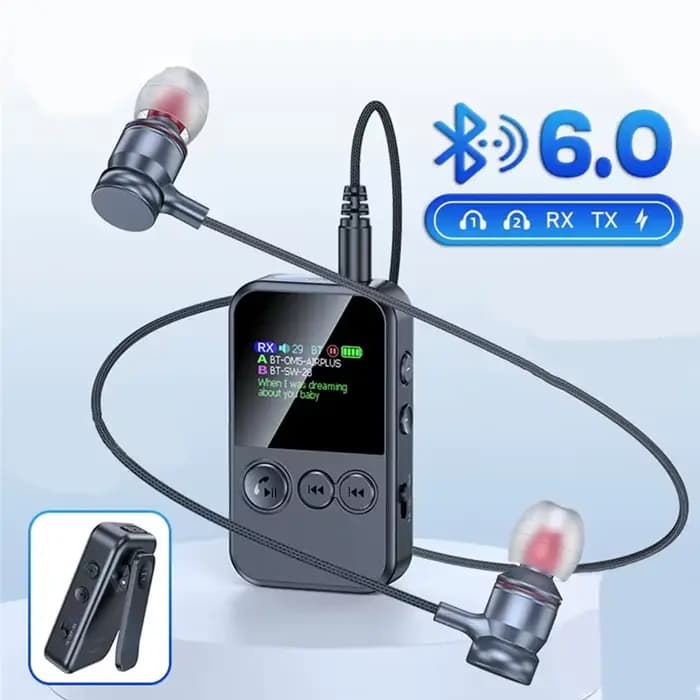 【RECOMENDAR】Transmetteur-récepteur audio Bluetooth 6.0 à clipser pour TV