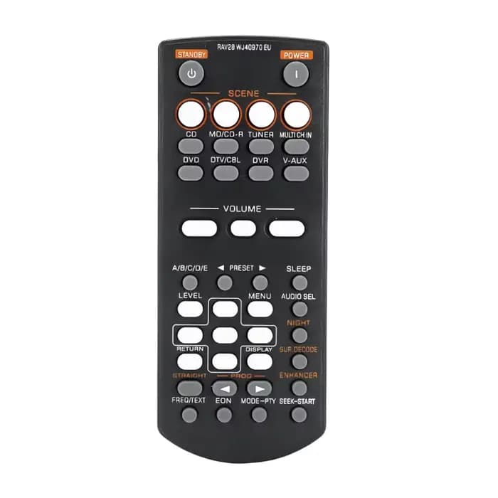 Télécommande pour amplificateur de cinéma maison Yamaha RAV28 RAV34 RAV250 RX-V361 RX-V365 HTR6030 HTIB-680 RX-V659, lecteur DVD