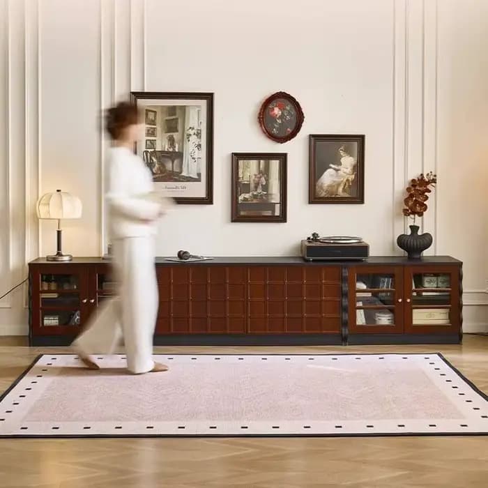 Porte européenne meuble Tv Vintage salon Unique