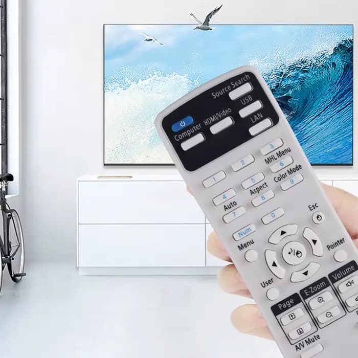 Télécommande de remplacement universelle pour projecteurs Epson BrightLink 575Wi 585Wi 595Wi 435Wi 475Wi 480i 485Wi
