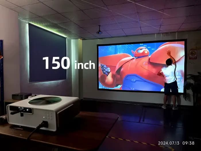 180/150 pouces 16:9 écran de Projection