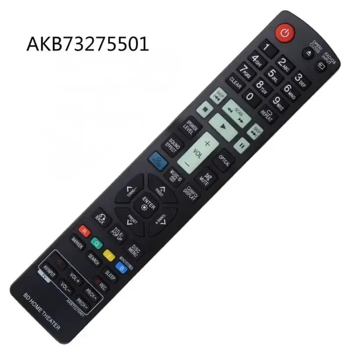 AKB73275501 Remote télécommande télévisée pour Blu-Ray Home Theatre
