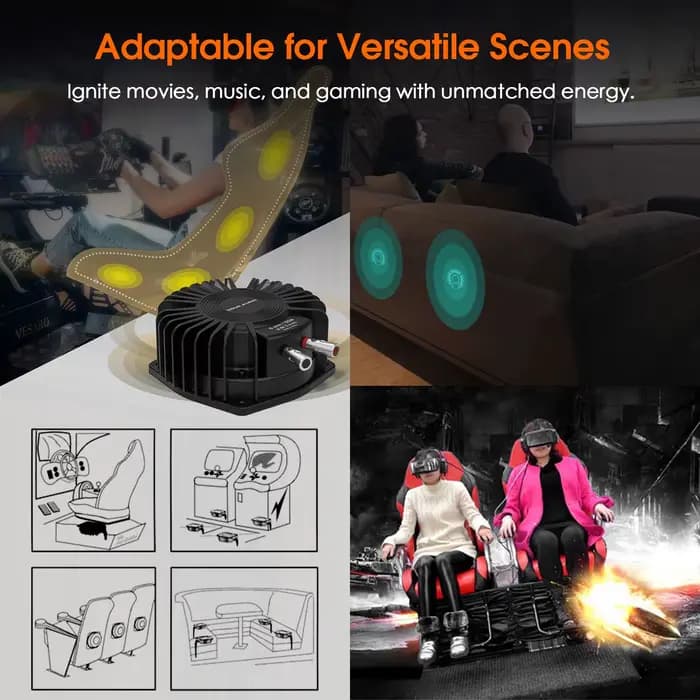 Douk Audio-Agitateur de basses tactile haute puissance