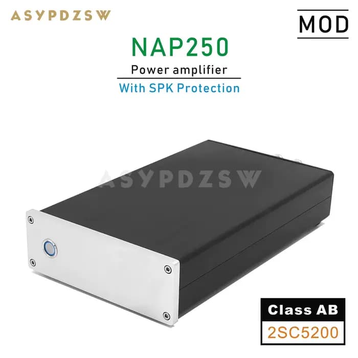 NAP250 MOD 2SC5200 MINI amplificateur de puissance stéréo Base sur circuit NAIM britannique avec pro