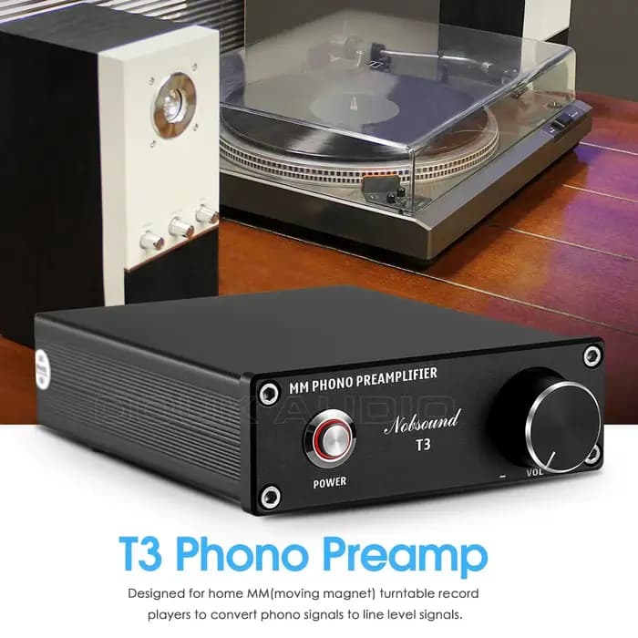Préamplificateur de scène phono HiFi Douk Audio MM RIAA pour tourne-disque