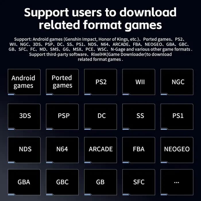 Console de jeu portable ANBERNIC RG VITA / RGVITA Pro