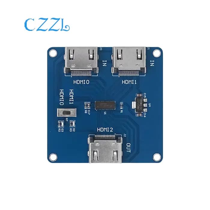 Commutateur HDMI 2 en 1 sortie 2, module d'affichage de distributeur HDMI HD