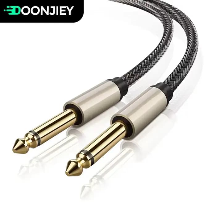 Câble Audio Jack Plaqué Or pour Amplificateur JEmall