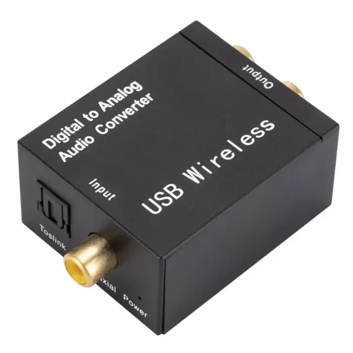 Convertisseur Audio numérique vers analogique, compatible Bluetooth 4.0, adapté à la télévision, con