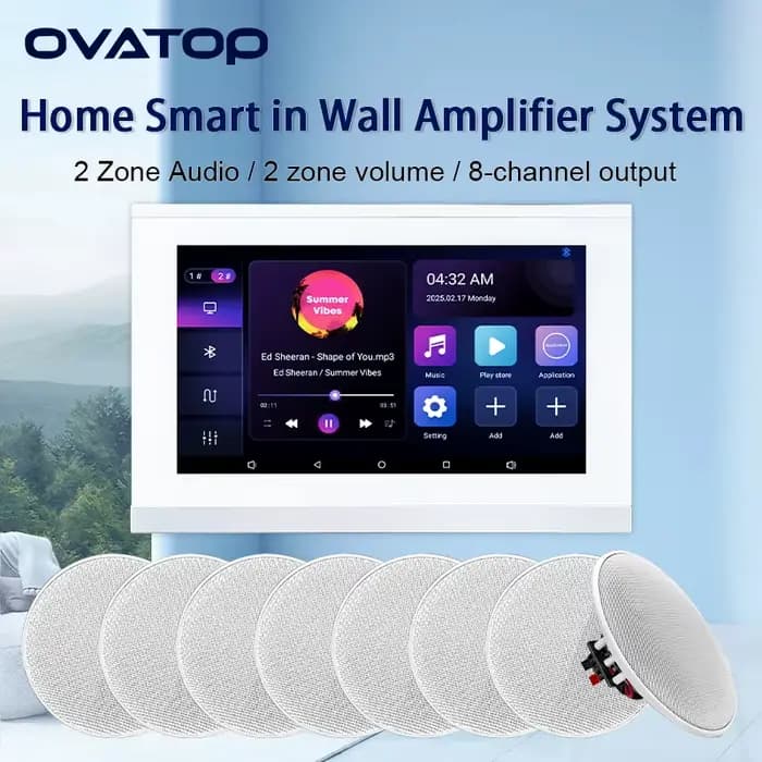 Système audio intelligent pour cinéma maison