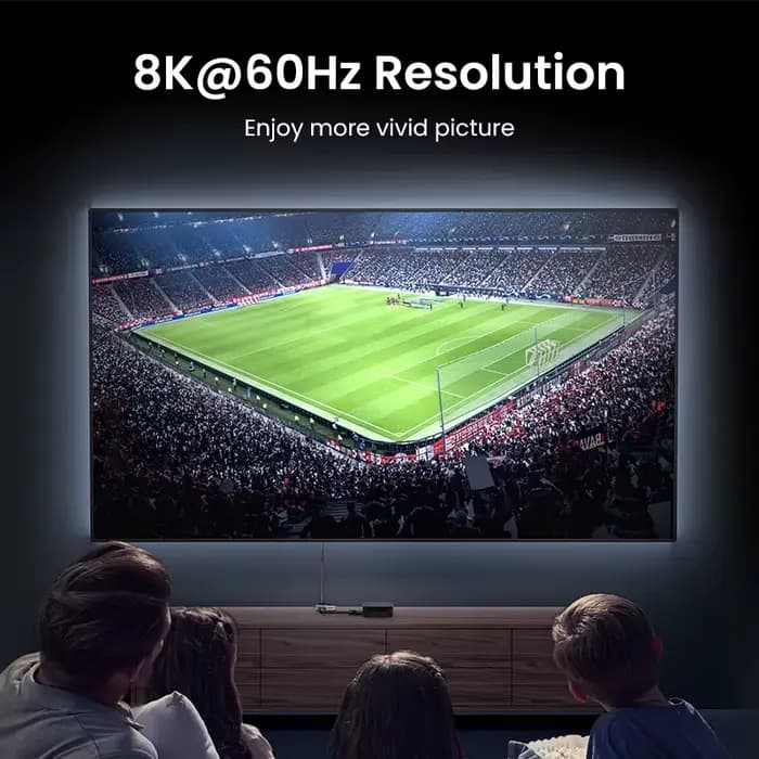 UGREEN HDMI 2.1 commutateur 8K 60Hz 2 en 1 bouton manuel de sortie pour PS5 Xbox série X TV Xiaomi moniteur projecteur