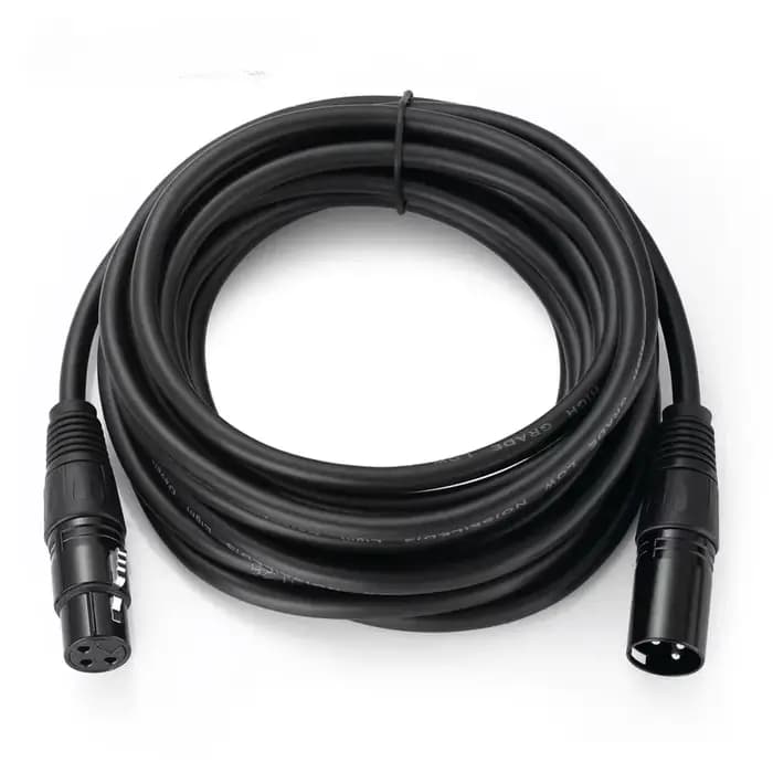 Câble audio XLR mâle vers femelle/mâle M/F ODavid blindé