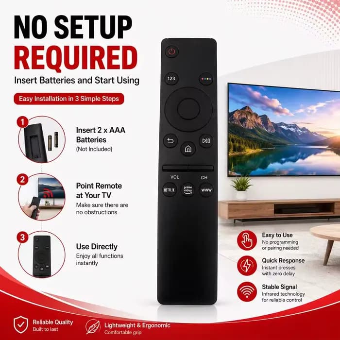 Télécommande de remplacement pour téléviseurs intelligents Samsung HD 4K BN59-01310A BN59-01312A pour tous