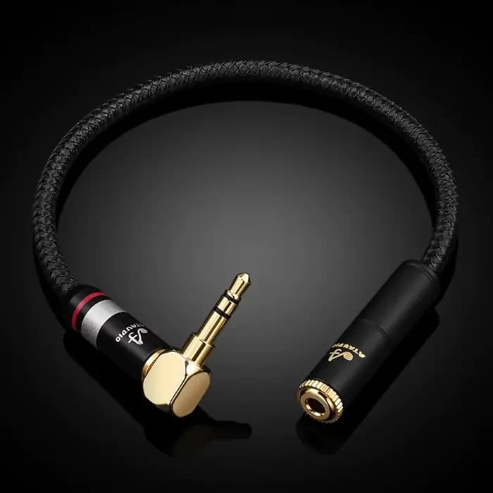 ATAUDIO – câble d'extension Audio HIFI Jack 3.5mm, mâle à femelle, avec Microphone stéréo 3.5