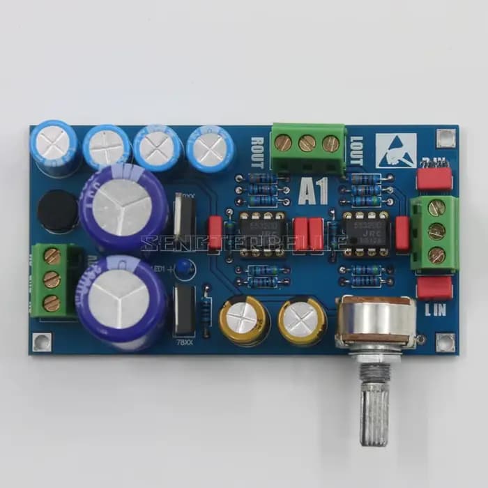 Panneau de préampli Audio hi-fi 5532