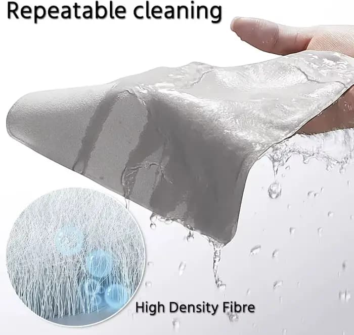 Chiffon de polissage en microfibre pour écran