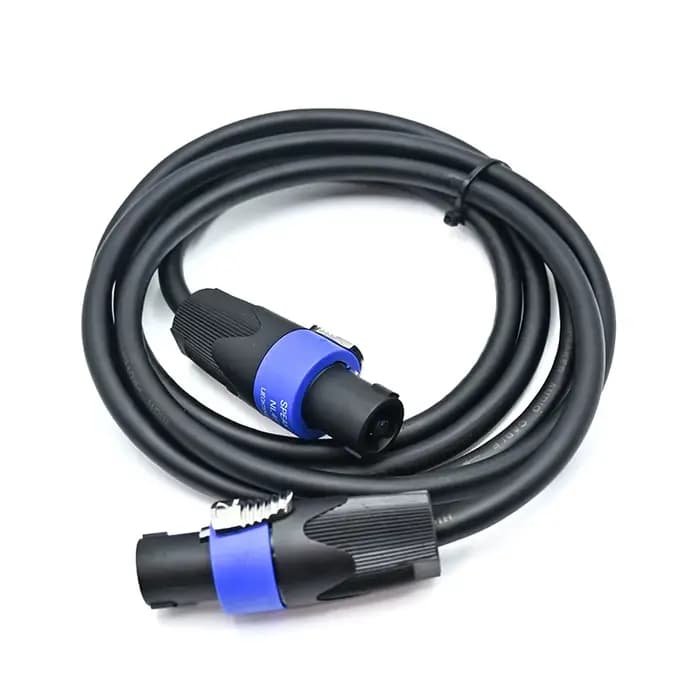 Câble de haut-parleur Audio professionnel NL4FX Speakon