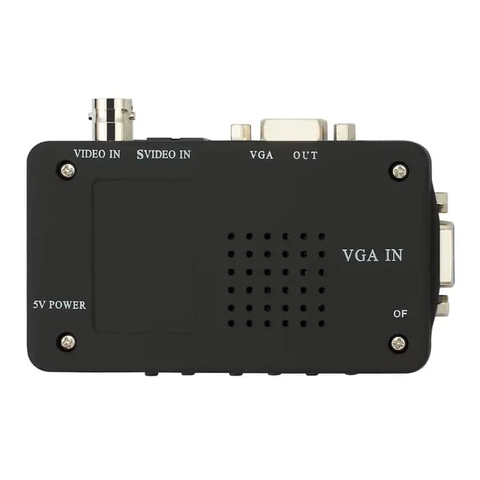 Convertisseur BNC s-vidéo VGA vers VGA HD 1080P
