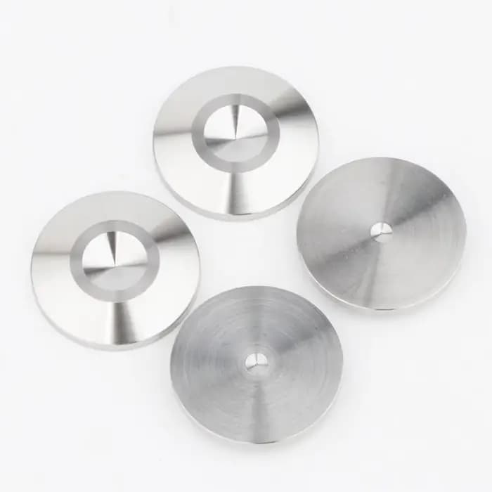 4 supports de haut-parleurs anti-vibrations pour appareils Hi-Fi et enceintes, protection de sol rég