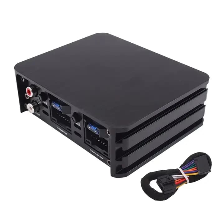 Amplificateur audio 12V 240W DSP, amplificateur de puissance audio 4 canaux HIFI pour autoradio Andr