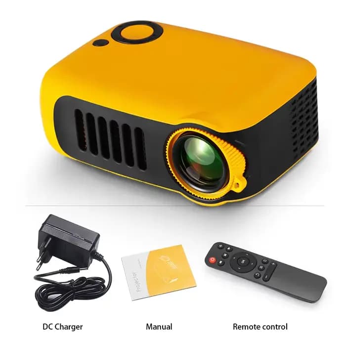 MINI projecteur Portable 3D LED vidéoprojecteurs Home cinéma théâtre jeu Laser Beamer Smart TV BOX 1
