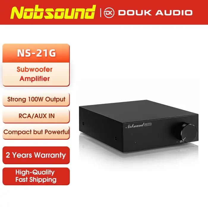 Nobsound NS-21G Mini amplificateur de caisson de basses 100W amplificateur Audio numérique monocanal