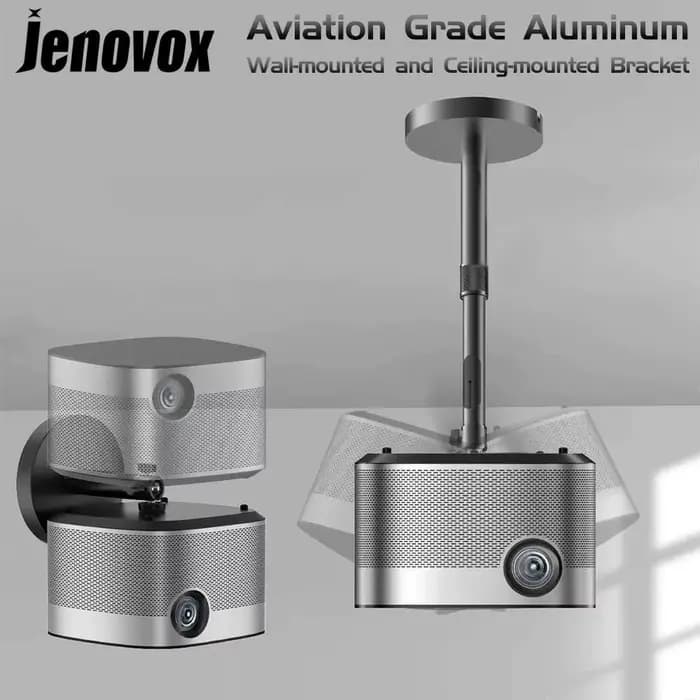 Jenovox cintre projecteur accessoires support mural réglable pour XGIMI JMGO Vidda C1S Formovie X5 Etc.