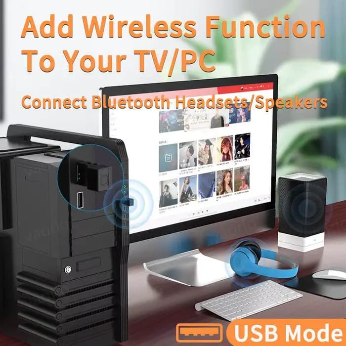 Transmetteur Audio optique Bluetooth USB