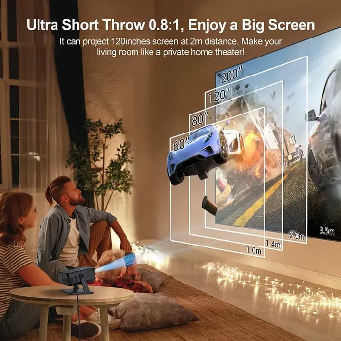 Projecteur vidéo 4K HA109 500 ANSI lumens