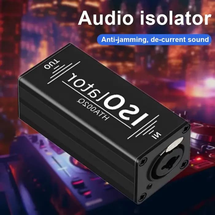 Filtre anti-bruit audio XLR 6