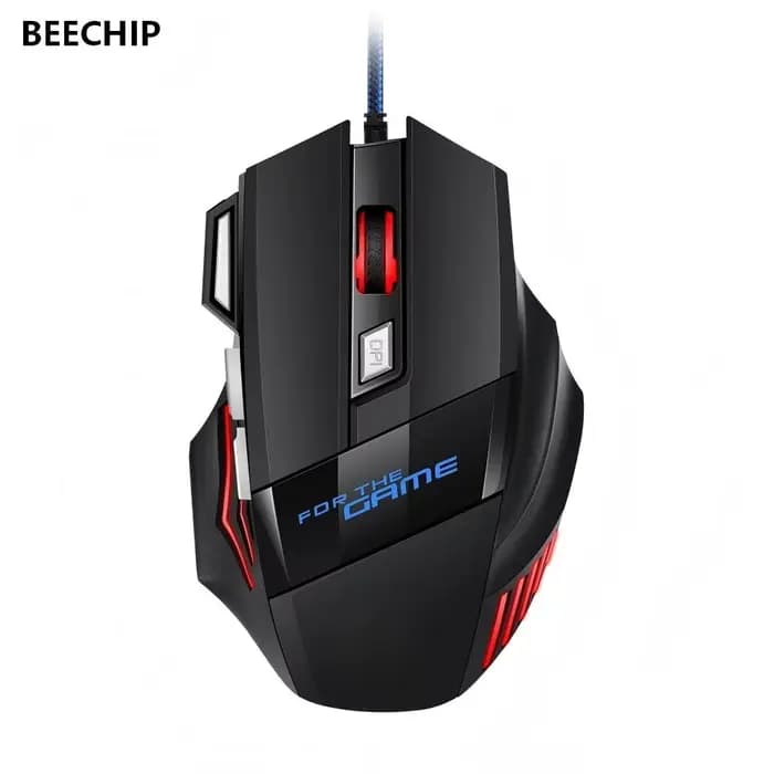 1 PC nouvelle souris de jeu USB hyperspeed rvb rétro-éclairé