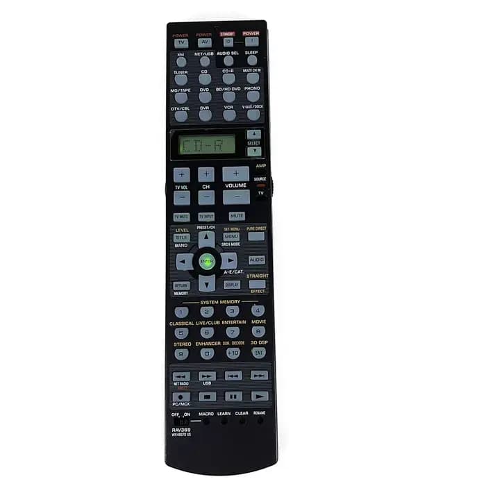 Nouveau RAV369 WK48070 US Télécommande Pour Yamaha TV AV Récepteur RX-V3800 RX-V3800BL